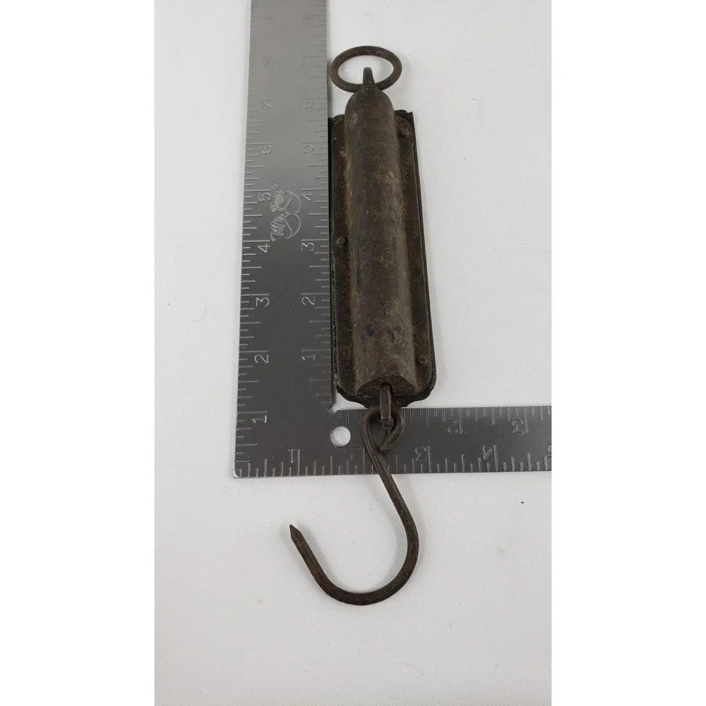 Antique Chatillons Improved Spring Balance NY PENNA Hanging Scales Pull Weight